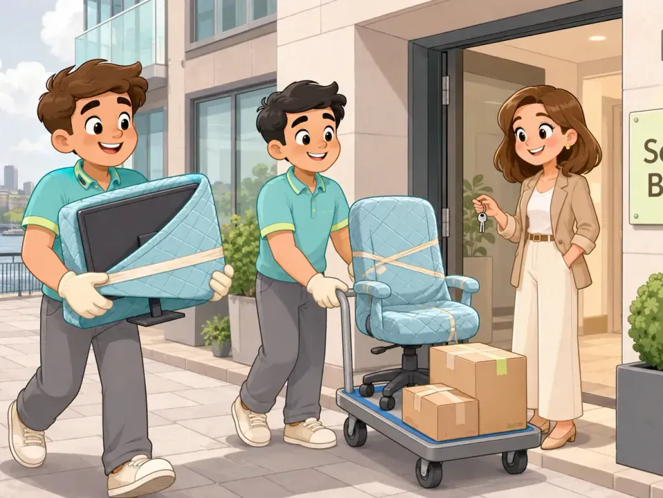 Giga Removals South London removals team