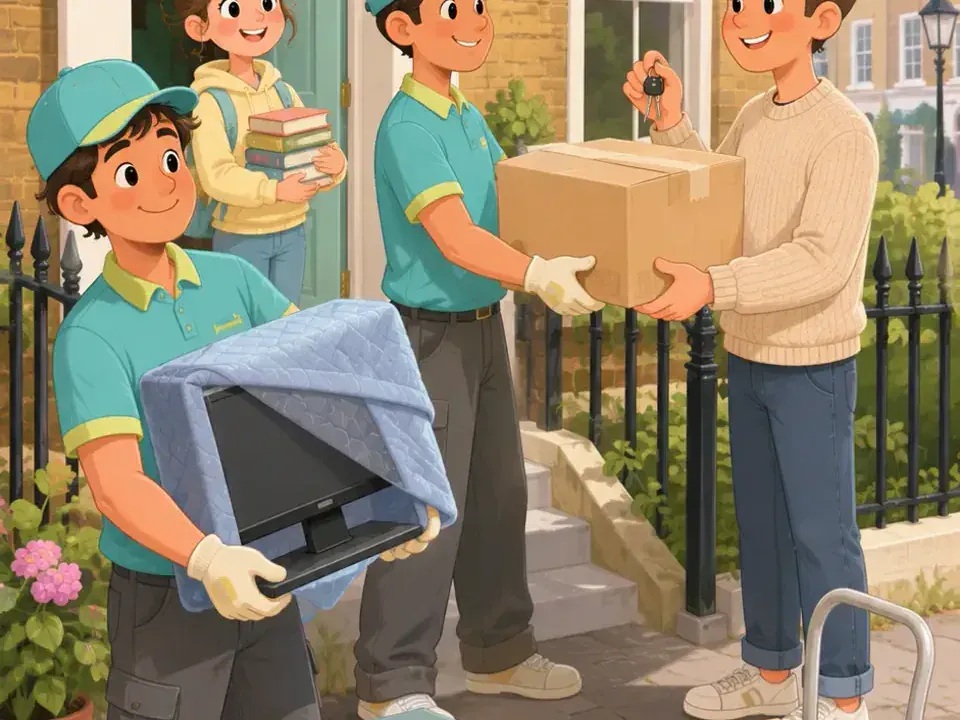 Giga Removals crew providing booking support and customer care